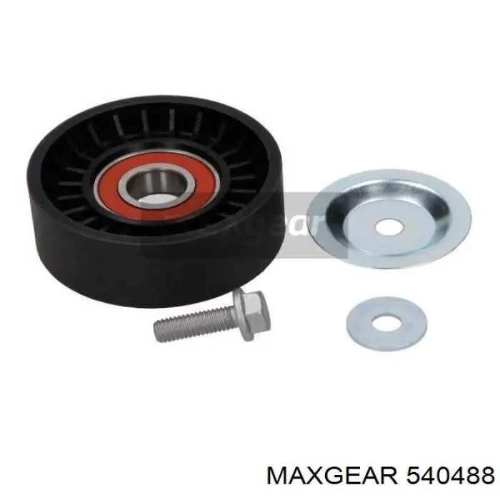 54-0488 Maxgear tensor de correa, correa poli v