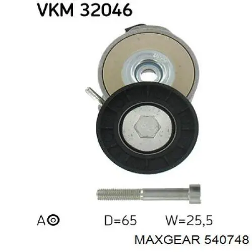 Comprar ACT200800 Open Parts Tensor de correa poli V 