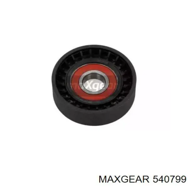 54-0799 Maxgear rodillo, correa trapecial poli v