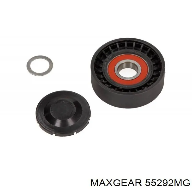 55292MG Maxgear tensor de correa, correa poli v