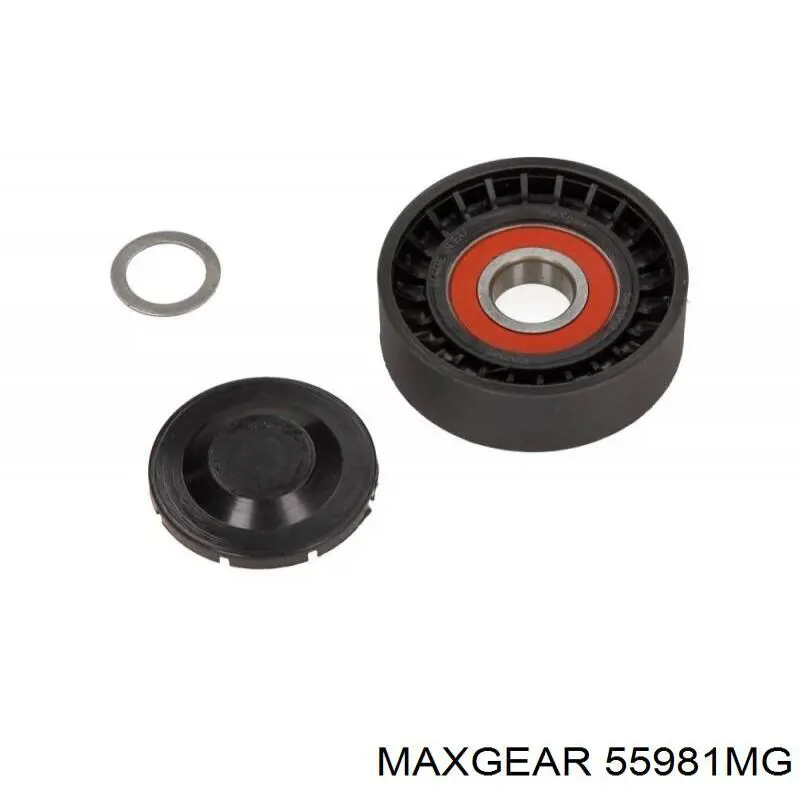 55981MG Maxgear tensor de correa, correa poli v