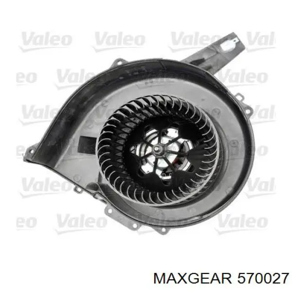 57-0027 Maxgear motor eléctrico, ventilador habitáculo