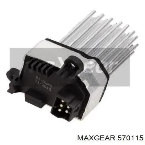 57-0115 Maxgear motor eléctrico, ventilador habitáculo