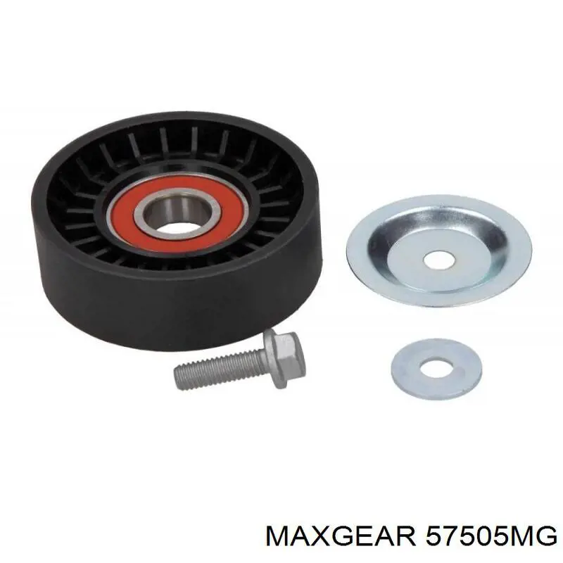 57505MG Maxgear tensor de correa, correa poli v