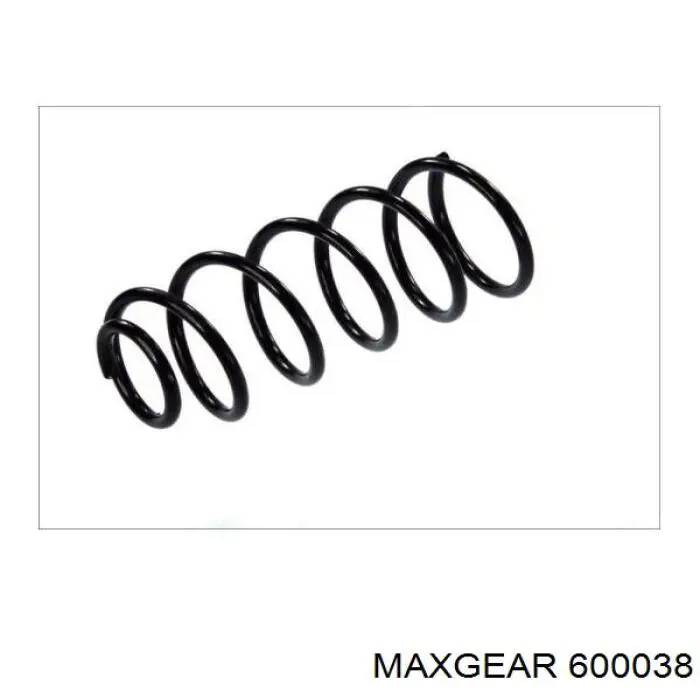 60-0038 Maxgear muelle de suspensión eje delantero