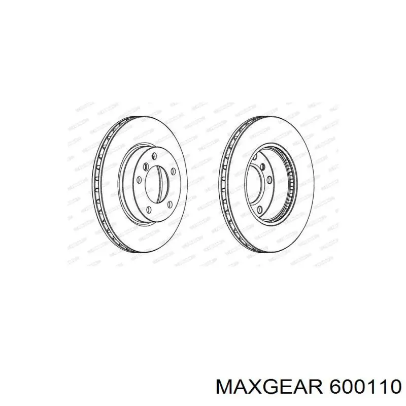 Muelle 600110 Maxgear