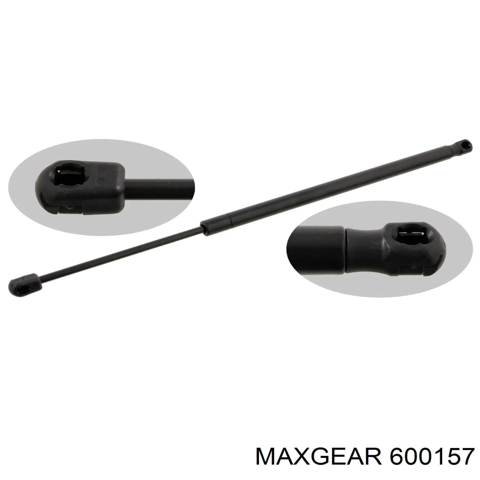 600157 Maxgear muelle de suspensión eje delantero