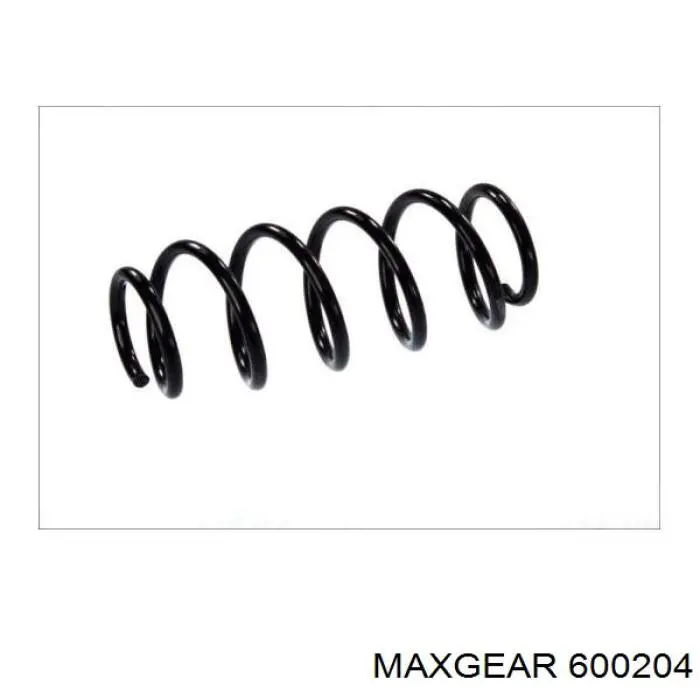 60-0204 Maxgear muelle de suspensión eje delantero