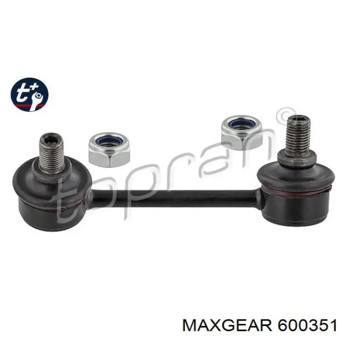 600351 Maxgear muelle de suspensión eje delantero