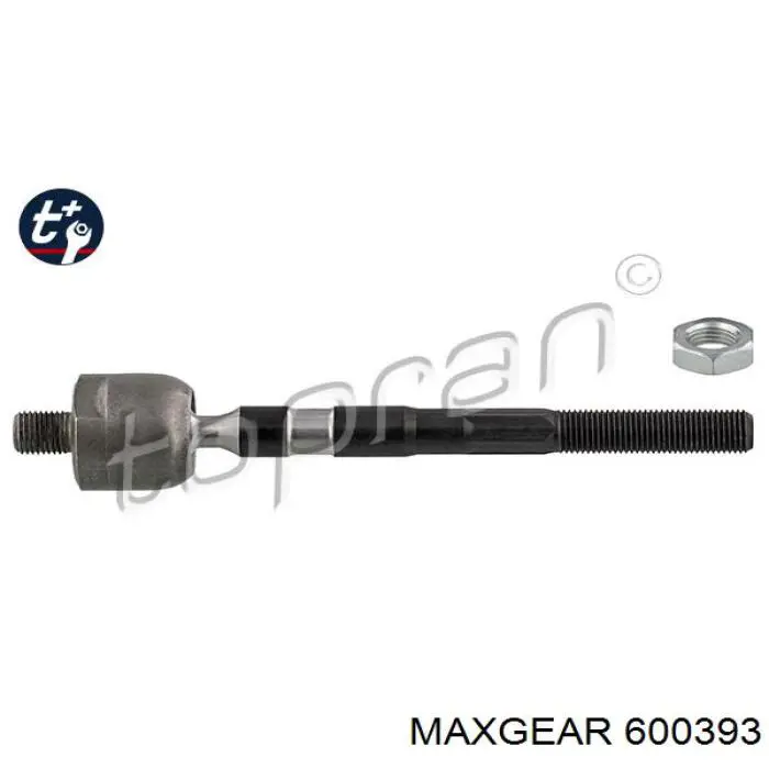 600393 Maxgear muelle de suspensión eje delantero