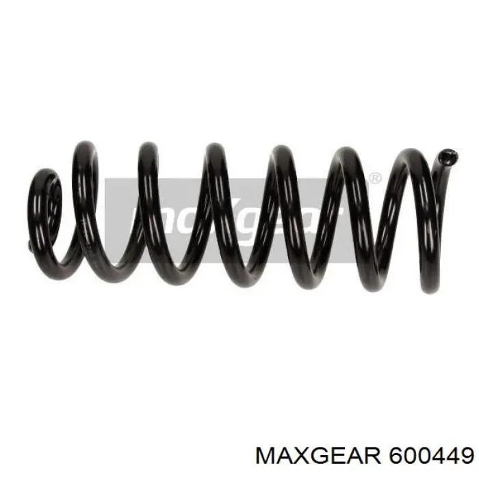 600449 Maxgear muelle de suspensión eje trasero