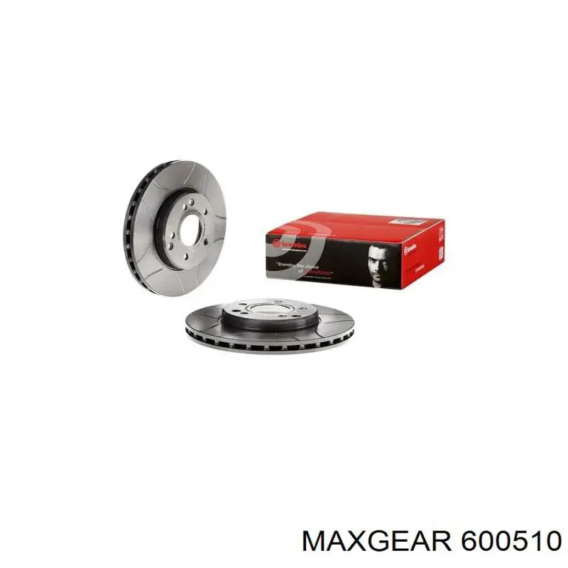 60-0510 Maxgear muelle de suspensión eje delantero