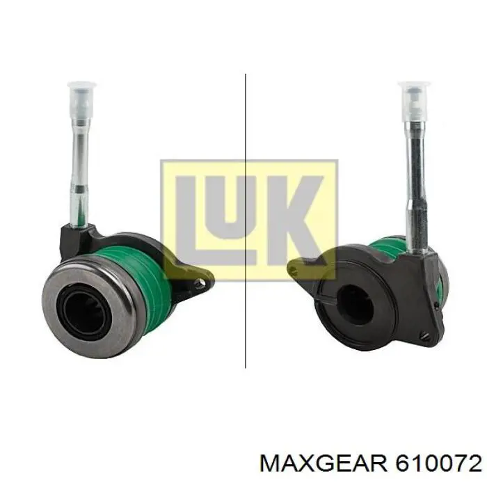 61-0072 Maxgear cilindro esclavo de el embrague cojinete de liberacion