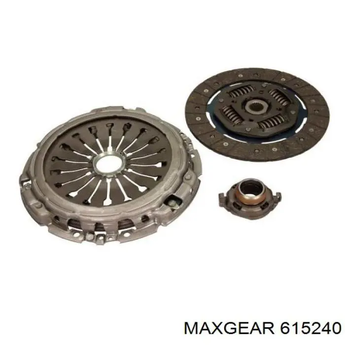 615240 Maxgear kit de embrague (3 partes)