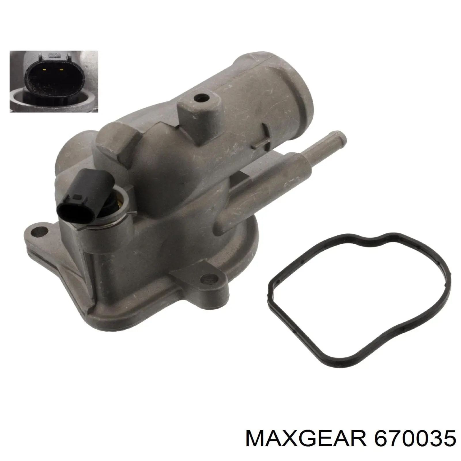 67-0035 Maxgear caja del termostato