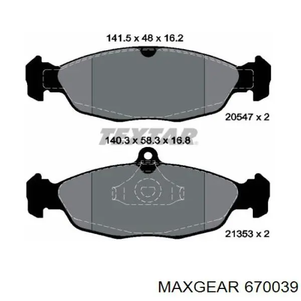 67-0039 Maxgear termostato, refrigerante