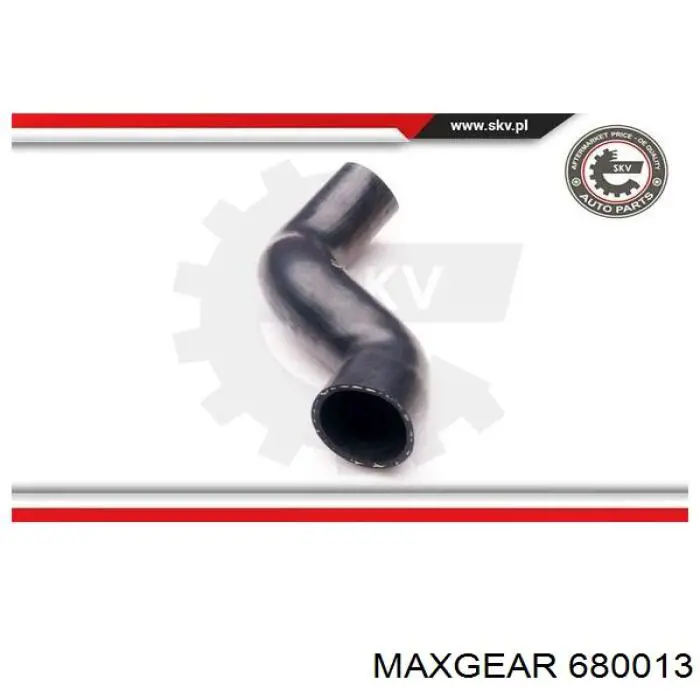 68-0013 Maxgear tubo flexible de aire de sobrealimentación derecho