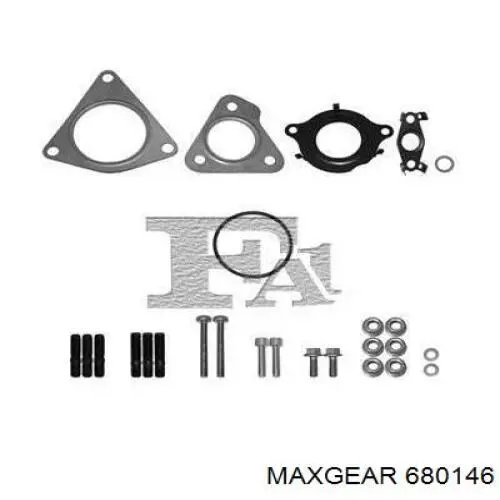 68-0146 Maxgear tubo flexible de aspiración, cuerpo mariposa