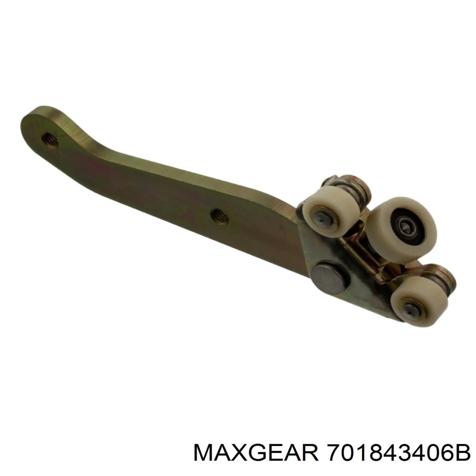 701843406B Maxgear guía rodillo, puerta corrediza, derecho inferior