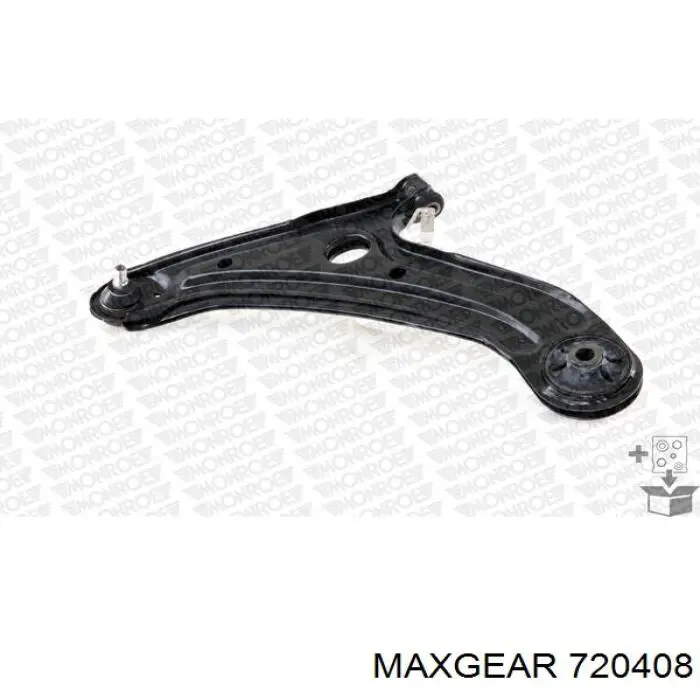 72-0408 Maxgear rótula de suspensión inferior