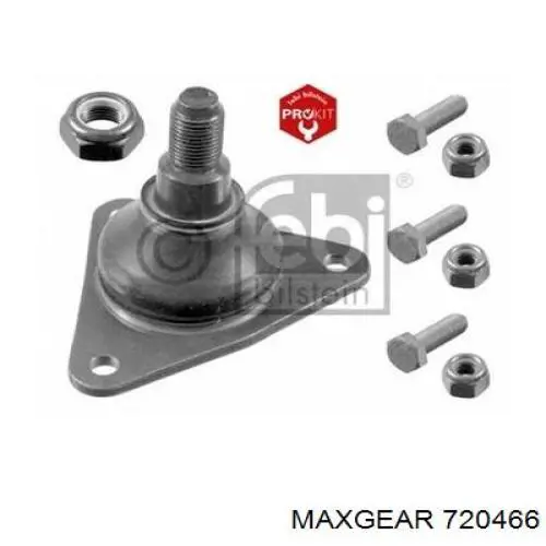 72-0466 Maxgear rótula de suspensión inferior