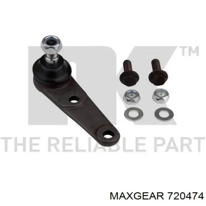 72-0474 Maxgear rótula de suspensión inferior