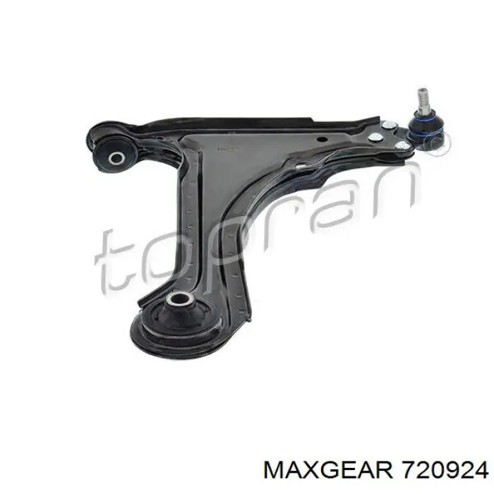 72-0924 Maxgear barra oscilante, suspensión de ruedas delantera, inferior derecha