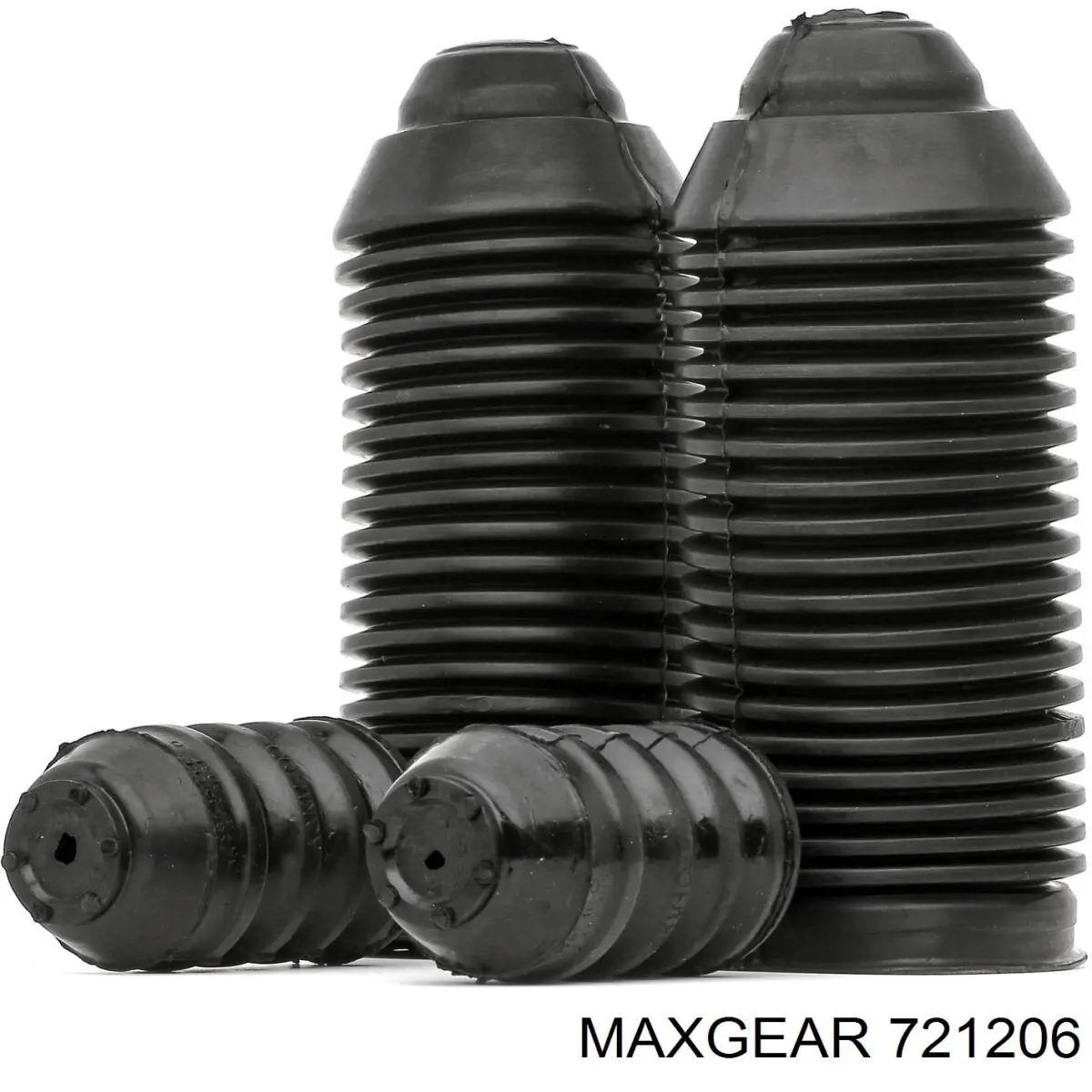 72-1206 Maxgear tope de amortiguador delantero, suspensión + fuelle