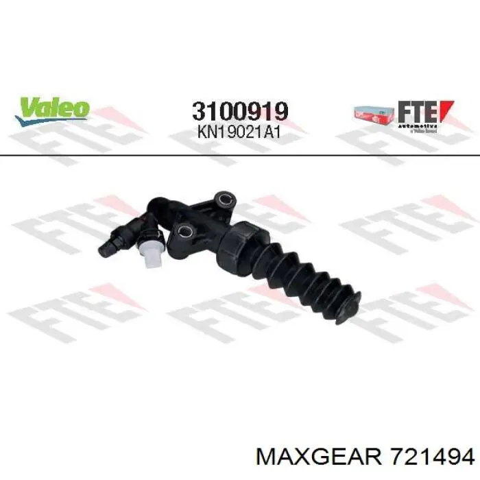 72-1494 Maxgear palanca trasera inferior izquierda/derecha