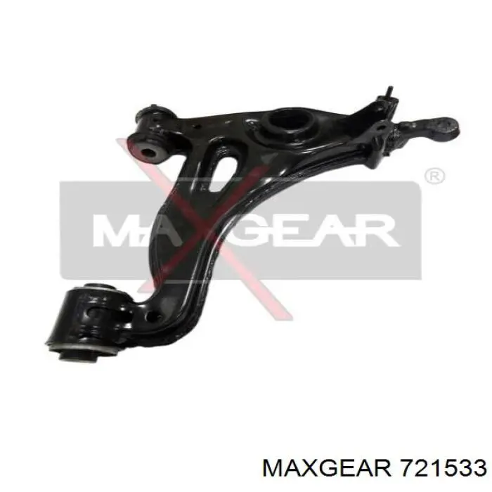 721533 Maxgear barra oscilante, suspensión de ruedas delantera, inferior izquierda