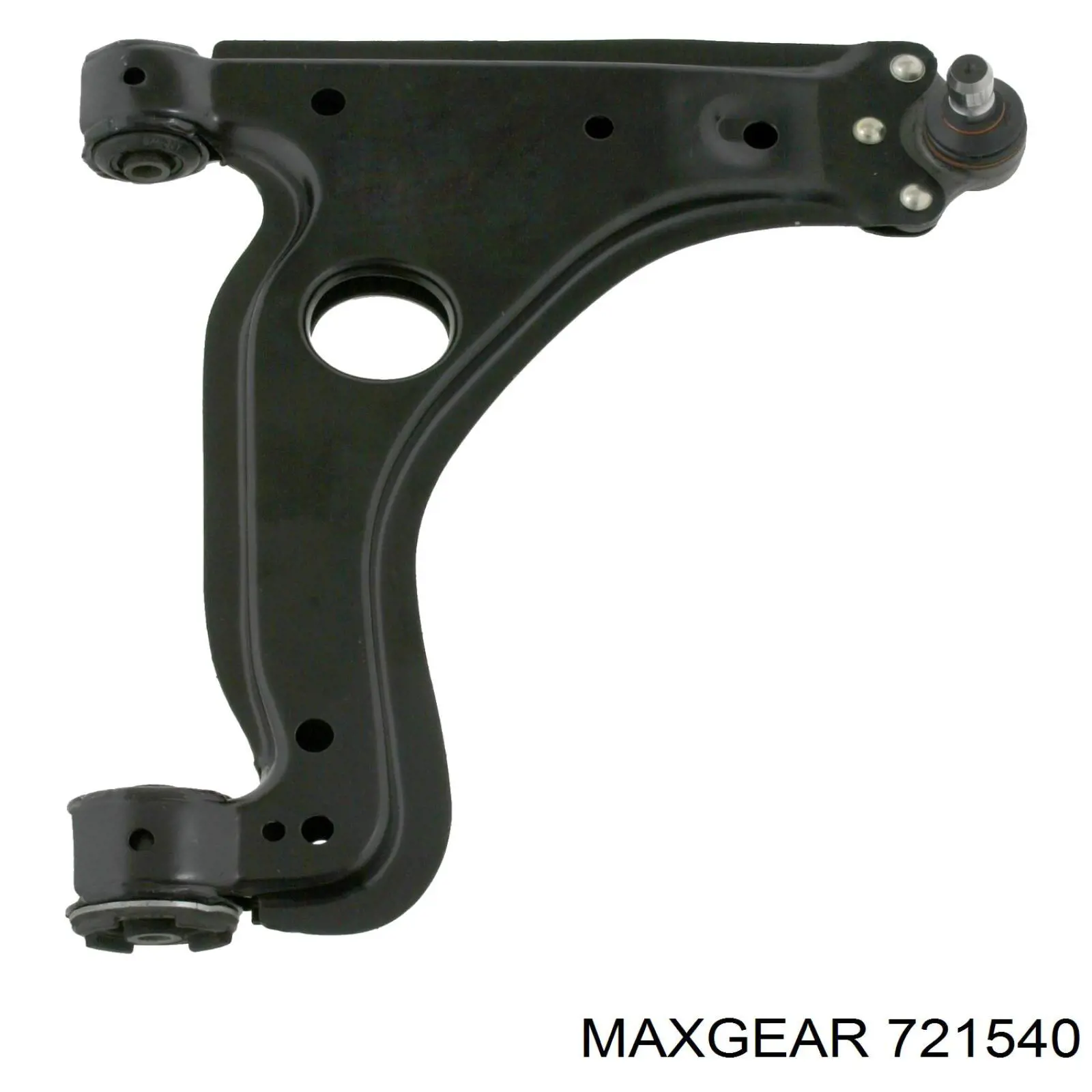 72-1540 Maxgear barra oscilante, suspensión de ruedas delantera, inferior derecha