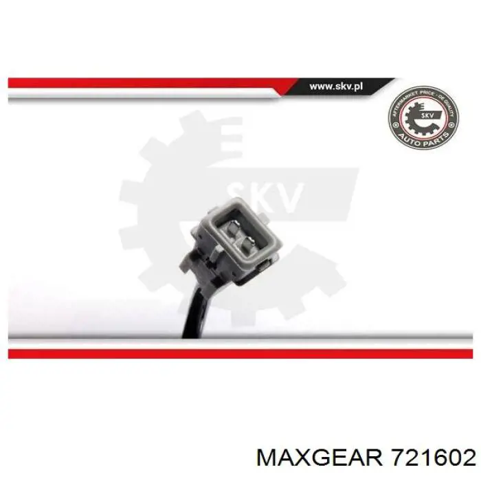 72-1602 Maxgear barra oscilante, suspensión de ruedas delantera, inferior derecha