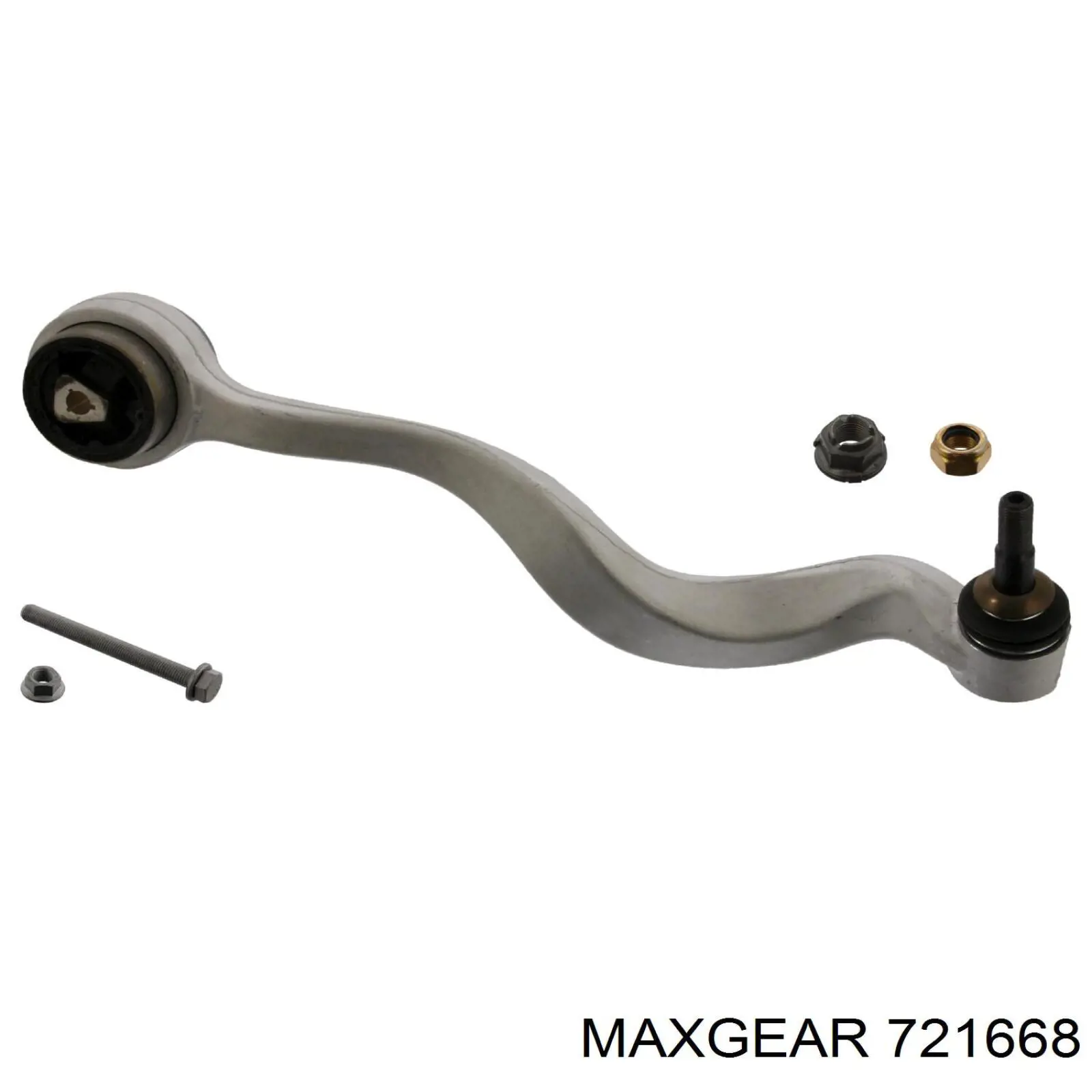 72-1668 Maxgear barra oscilante, suspensión de ruedas delantera, inferior derecha