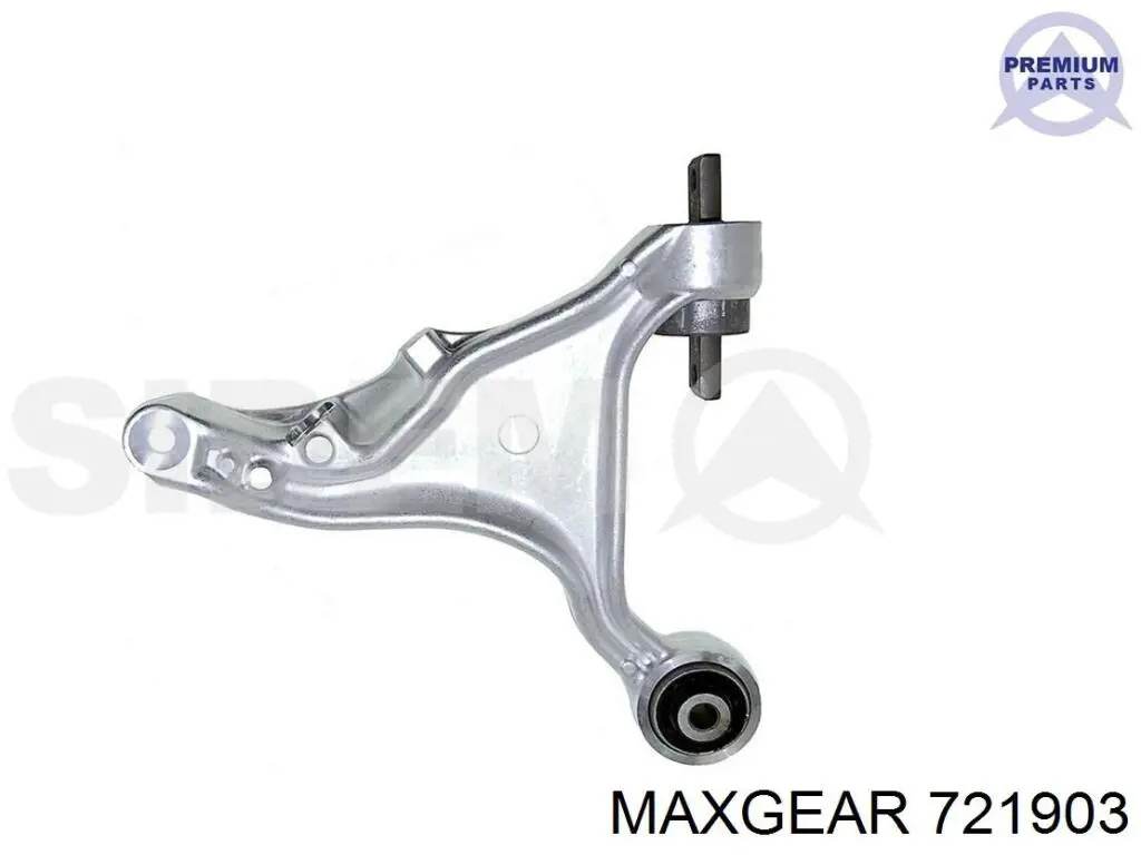 721903 Maxgear barra oscilante, suspensión de ruedas delantera, inferior izquierda