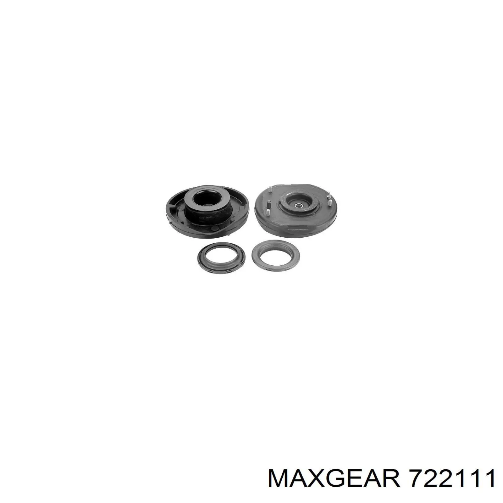 72-2111 Maxgear soporte amortiguador delantero izquierdo