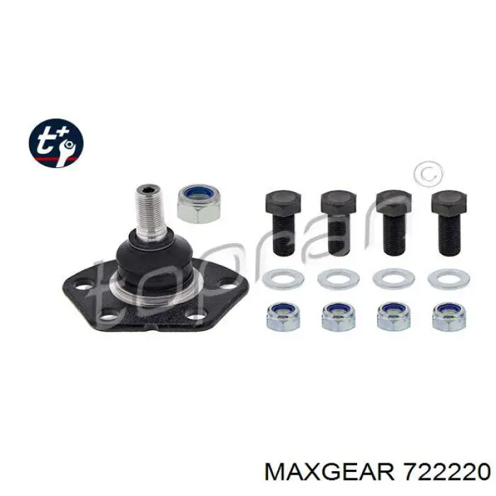 72-2220 Maxgear rótula de suspensión inferior