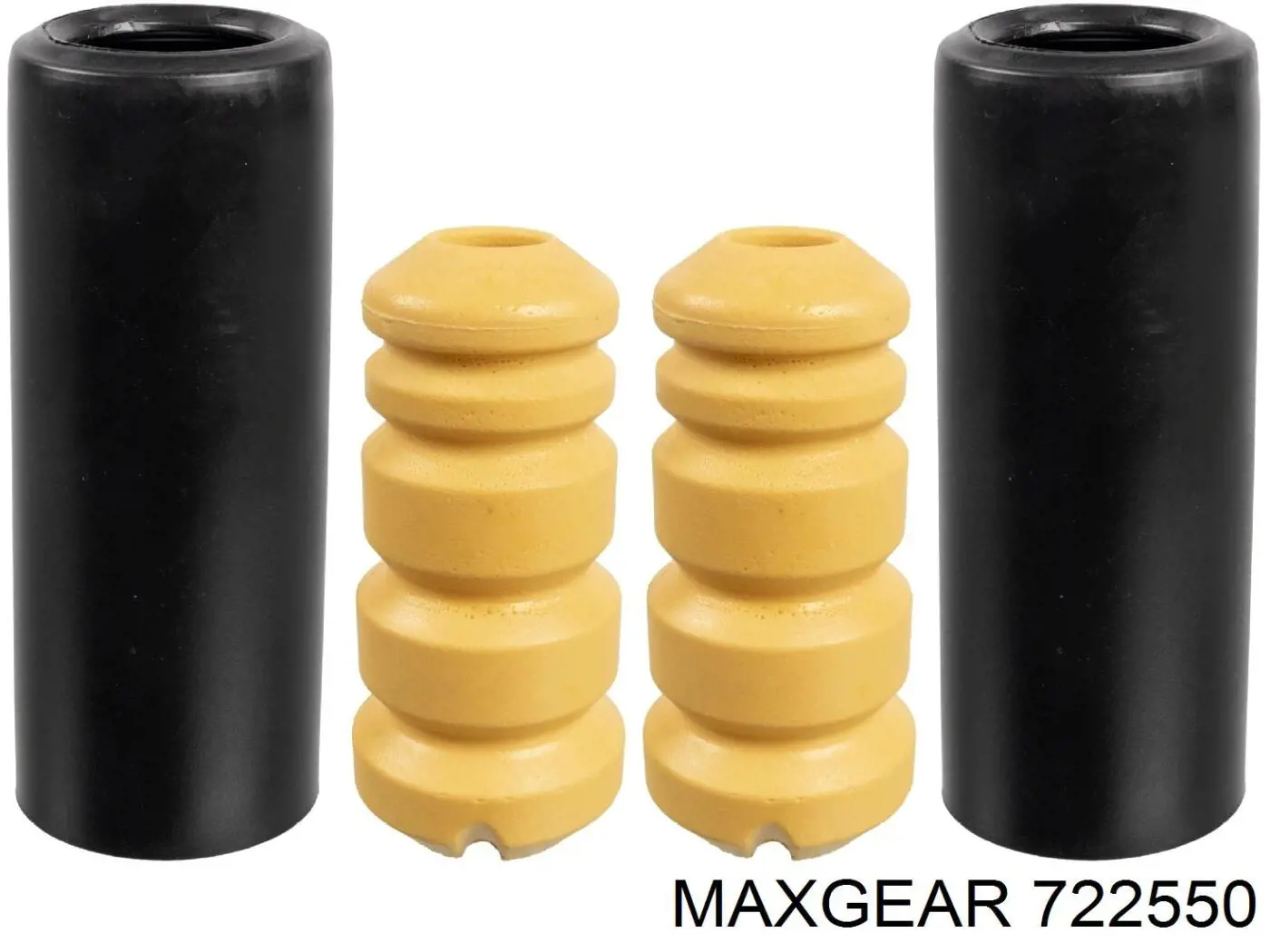 72-2550 Maxgear almohadilla de tope, suspensión trasera