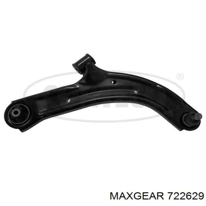 72-2629 Maxgear suspensión, cuerpo del eje trasero