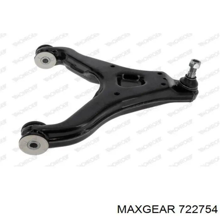 72-2754 Maxgear barra oscilante, suspensión de ruedas delantera, inferior derecha