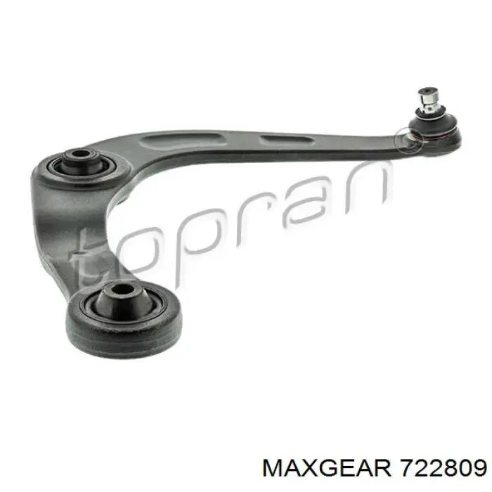 72-2809 Maxgear barra oscilante, suspensión de ruedas delantera, inferior derecha