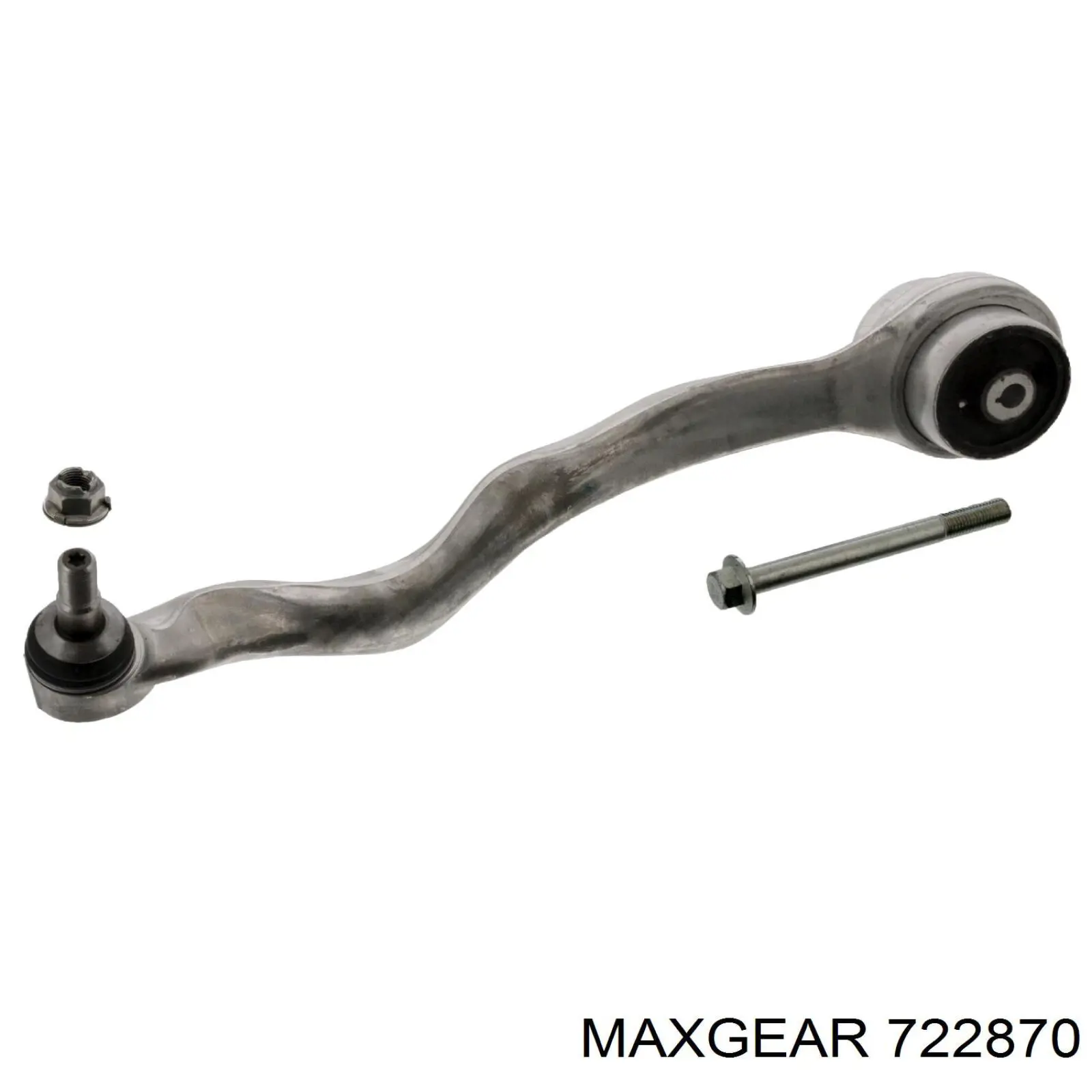 72-2870 Maxgear barra oscilante, suspensión de ruedas delantera, inferior izquierda