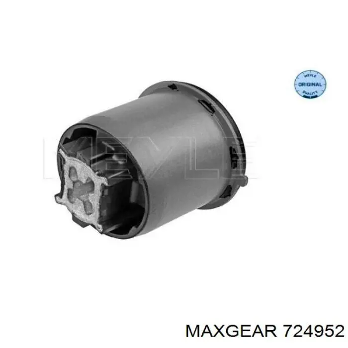 72-4952 Maxgear suspensión, cuerpo del eje trasero