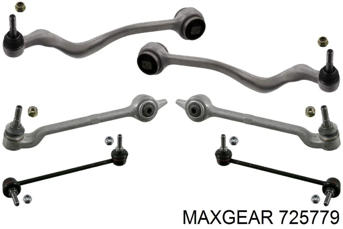 Kit de brazo de suspensión delantera RL141718BKIT Raiso