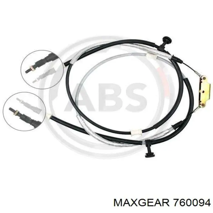 76-0094 Maxgear soporte de motor trasero