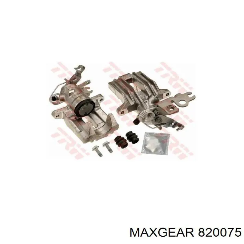 820075 Maxgear pinza de freno trasera izquierda