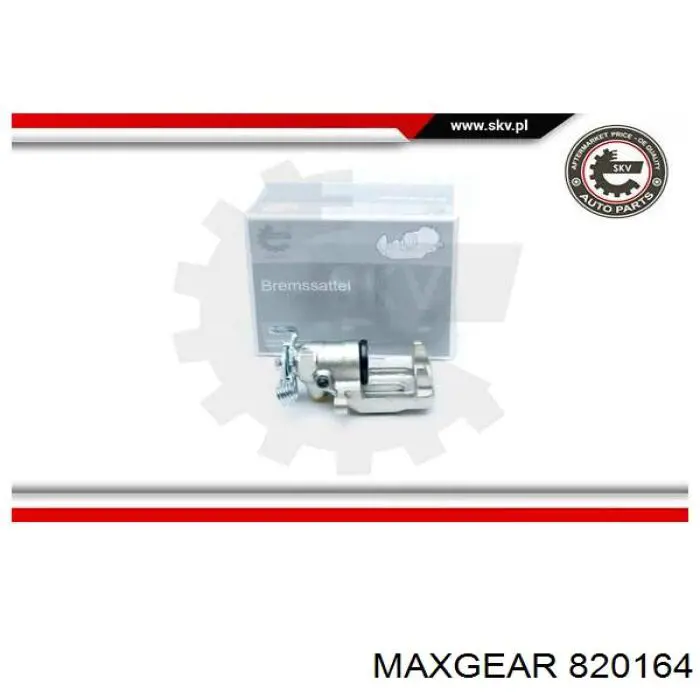 820164 Maxgear pinza de freno trasero derecho