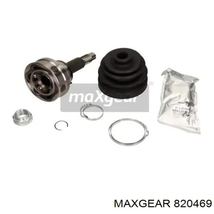 82-0469 Maxgear pinza de freno trasera izquierda