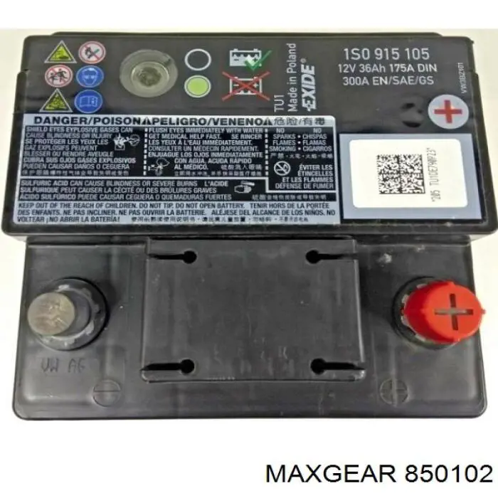 540406034D722 Maxgear Batería Start-Stop