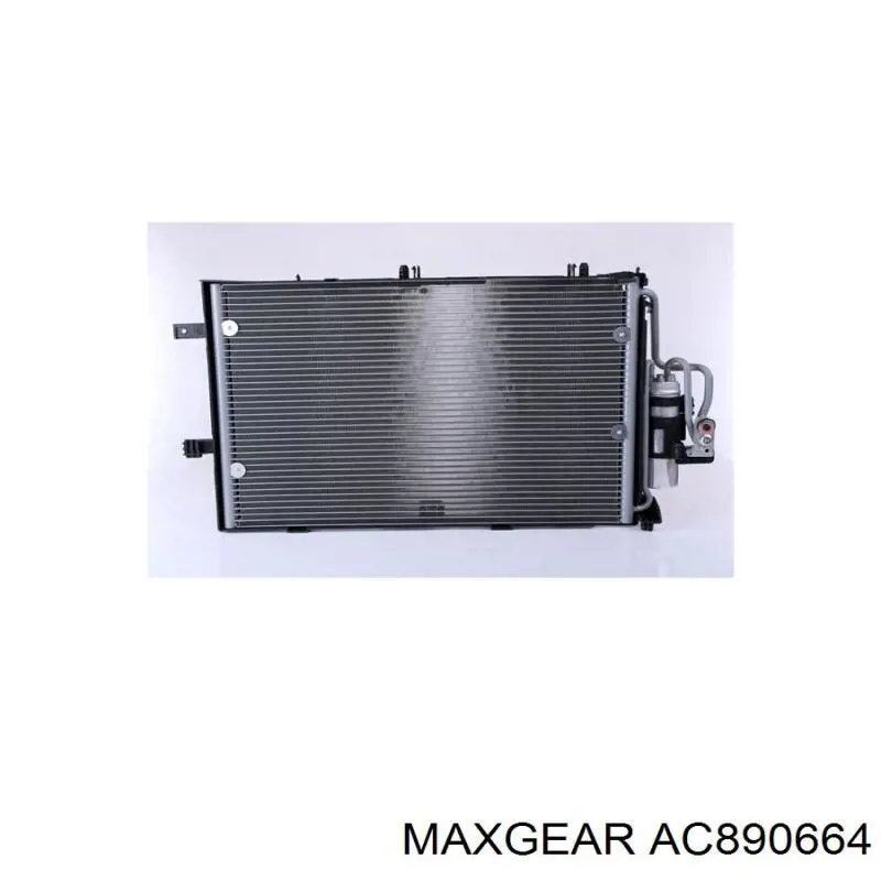 Condensador aire acondicionado 93175776 Opel