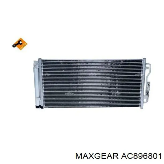 AC896801 Maxgear condensador aire acondicionado